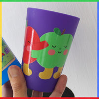 Vasos de colores