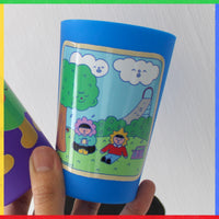 Vasos de colores