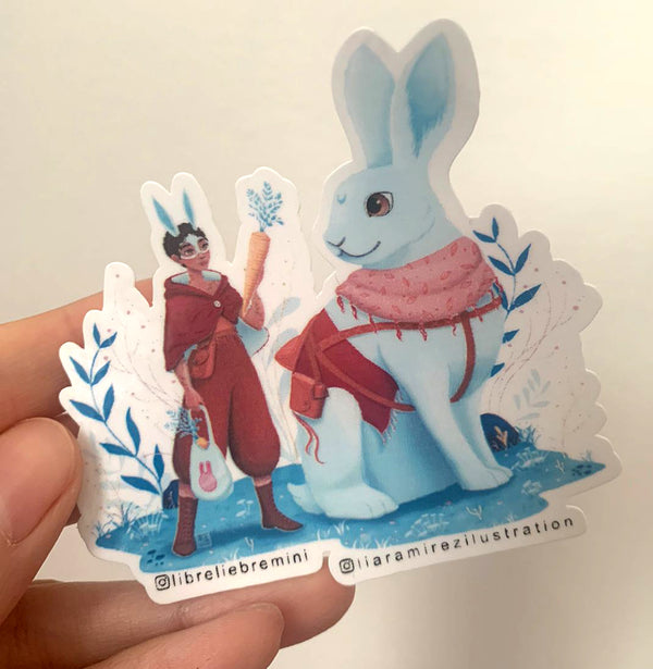 Sticker Liaramirezilustration