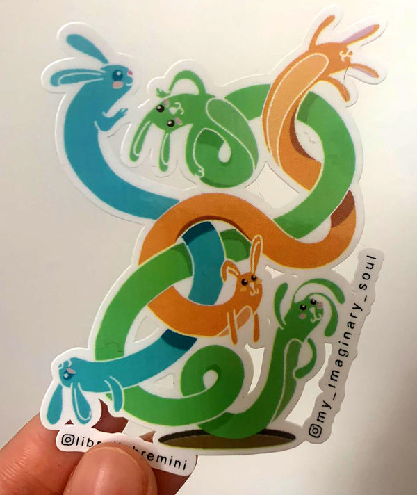 Sticker spaguettis my imaginary soul