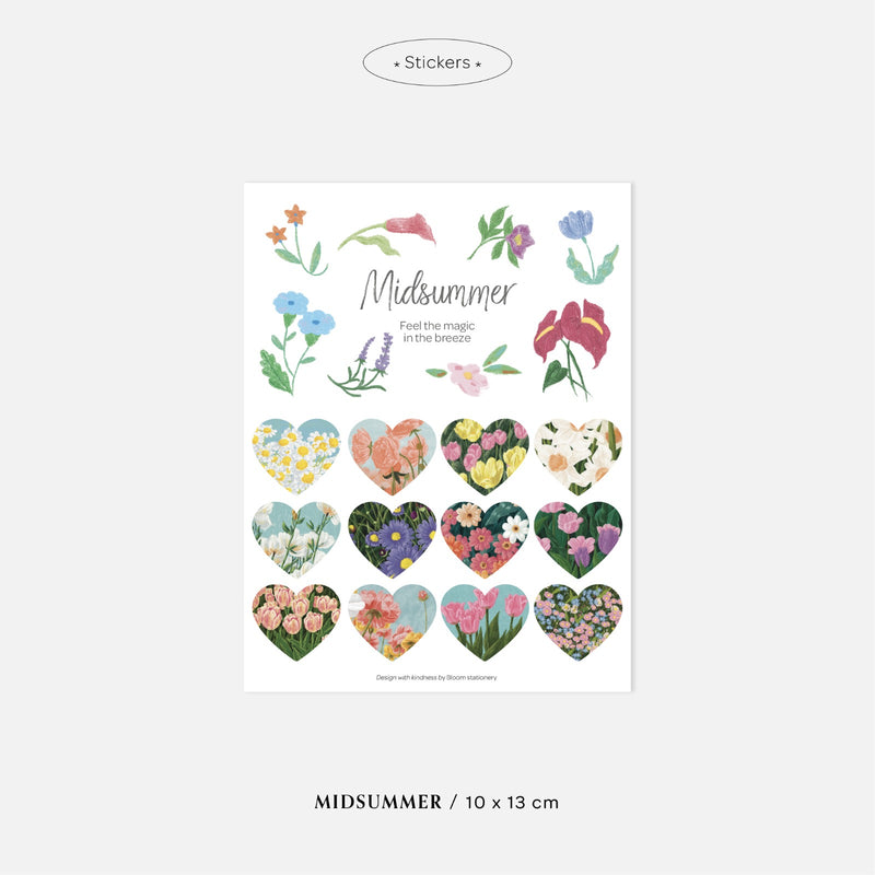 Stickers washi "Midsummer"