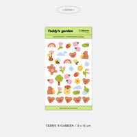 Planilla de Stickers "Teddy's Garden"