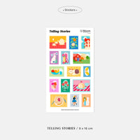 Planilla de Stickers "Telling Stories"