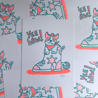 Riso Print "Vaquerito"