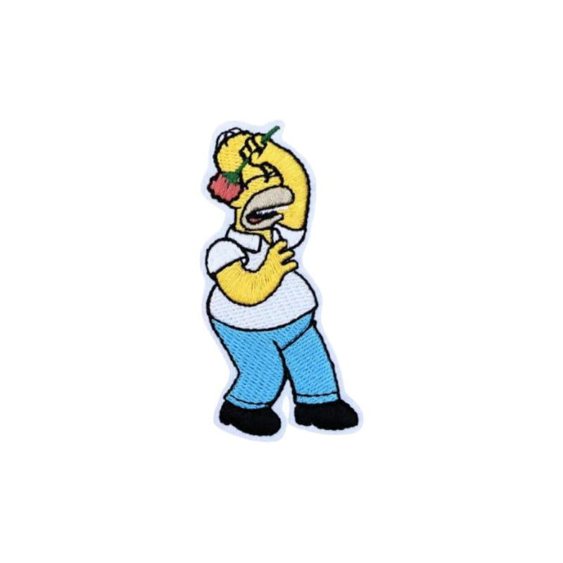 Parche "Simpson Homero Flor"