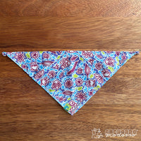 Bandana para Cachorro Modorro CH "Floral morada"