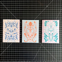 Set de 3 libretas colección "Jarrones"
