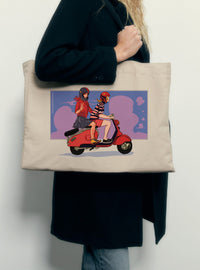 Totebag Chicas en Moto