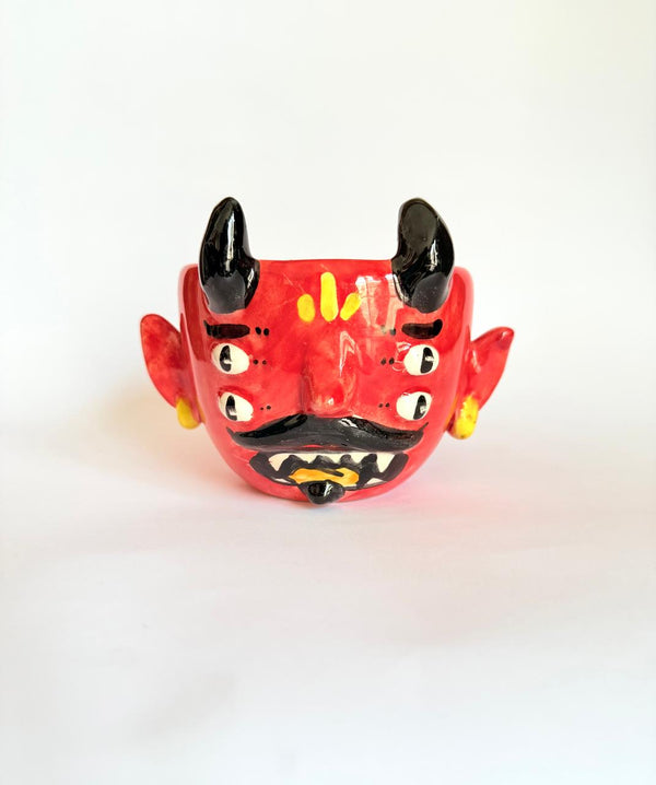 Taza Diablo Máscara