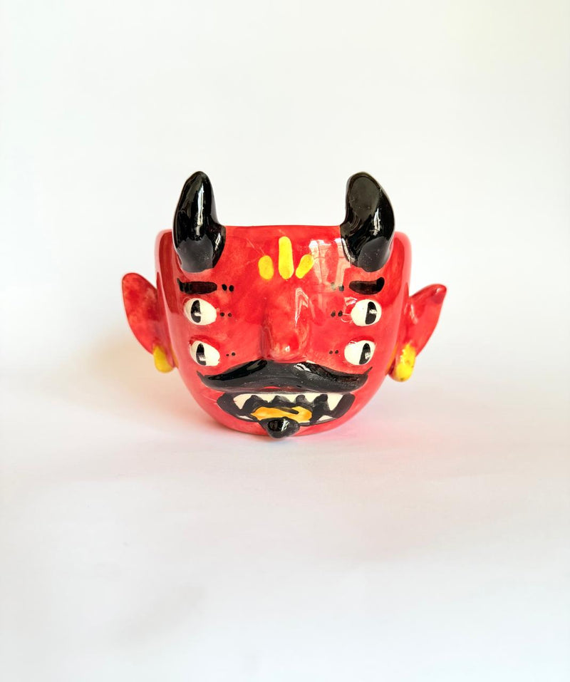 Taza Diablo Máscara