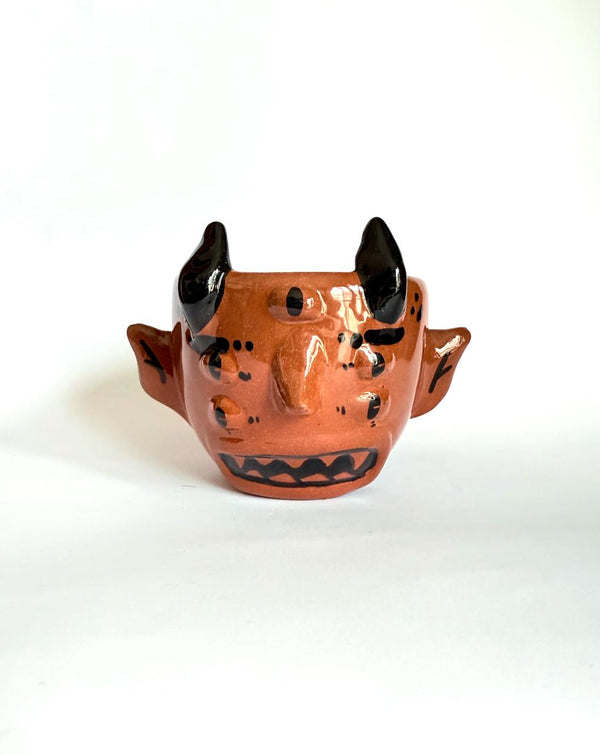 Taza Diablo Barro