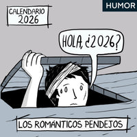 Calendario 2026 Mensual "Pendejxs" Humor