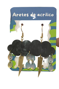 Aretes tormenta