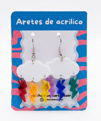 Aretes Nubes Eléctricas