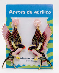 Aretes Golondrinas