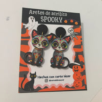 Arete gatito alebrije