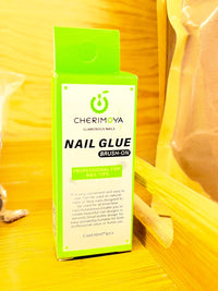 Pegamento uñas press on brocha