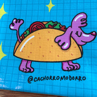 Bolsa lona cuadrada "Taco"