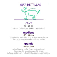 Bandana para Cachorro Modorro CH "Floral morada"