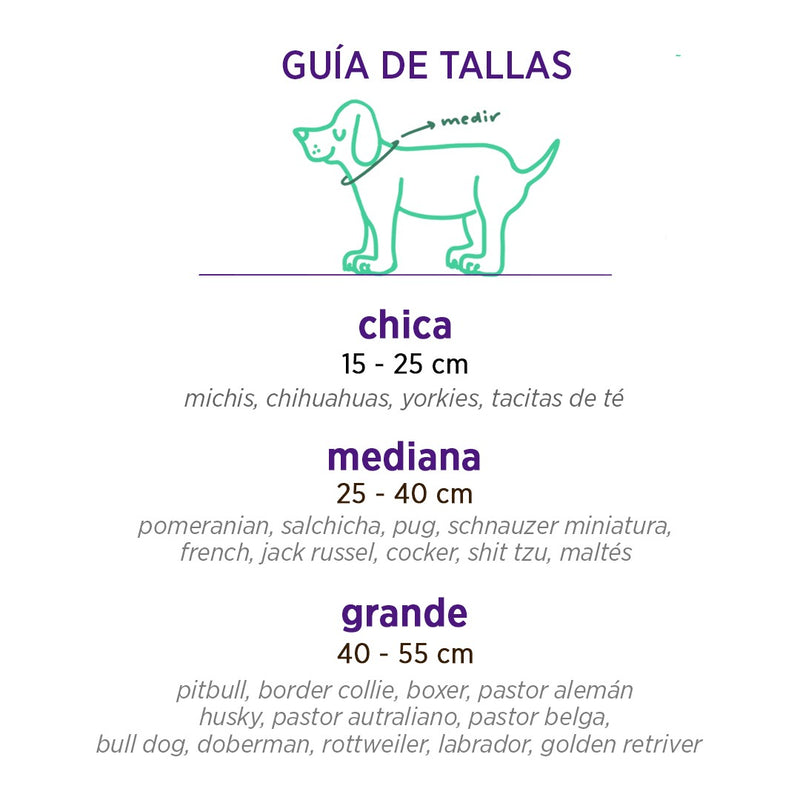 Bandana para Cachorro Modorro CH "Floral morada"
