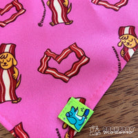 Bandana para Cachorro Modorro G "Love bacon"