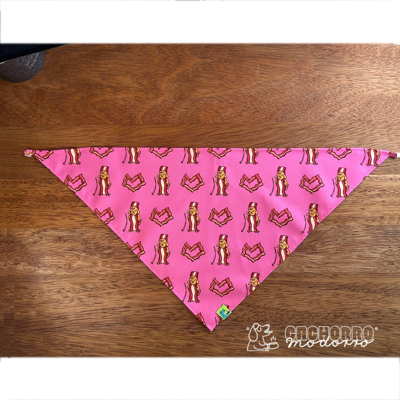 Bandana para Cachorro Modorro G "Love bacon"