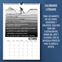 Calendario 2026 Mensual "Pendejxs" Literario