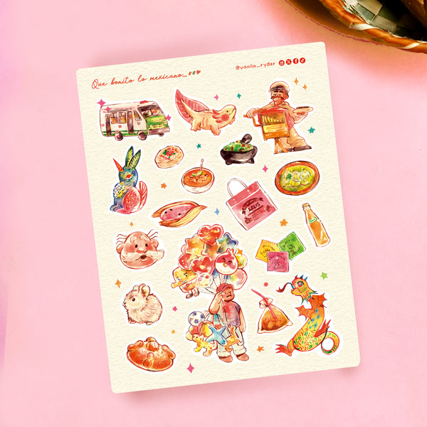 Planilla de Stickers 
