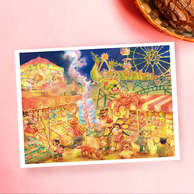 Print "Feria de pueblo"