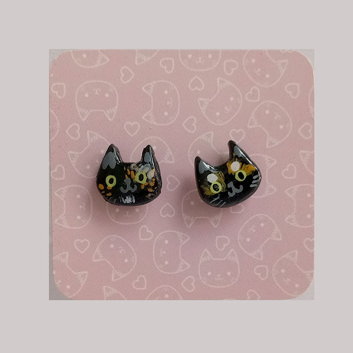 Aretes Gatita Carey