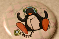 Botón grande Pingu audifonos