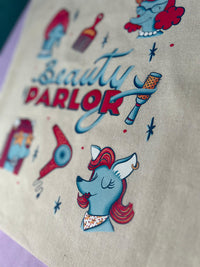 Tote bag "Beauty parlor"