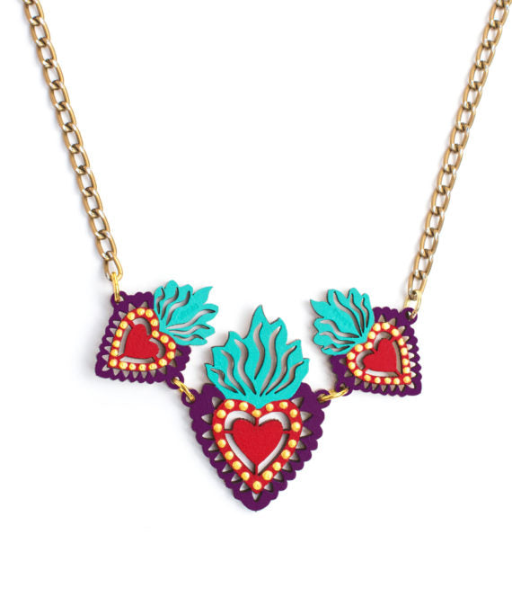 Collar Sagrado corazón