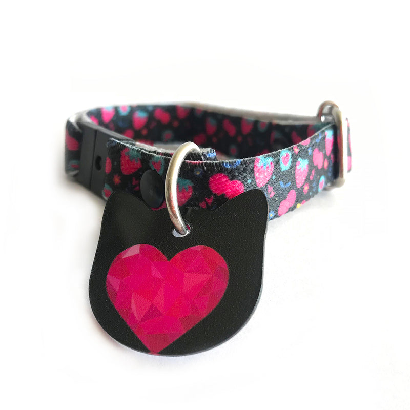 Collar "Amor de frutas rojas"