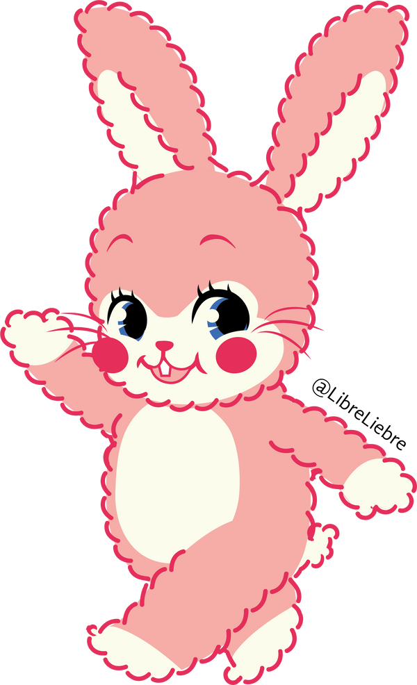 Sticker Liebre saludo