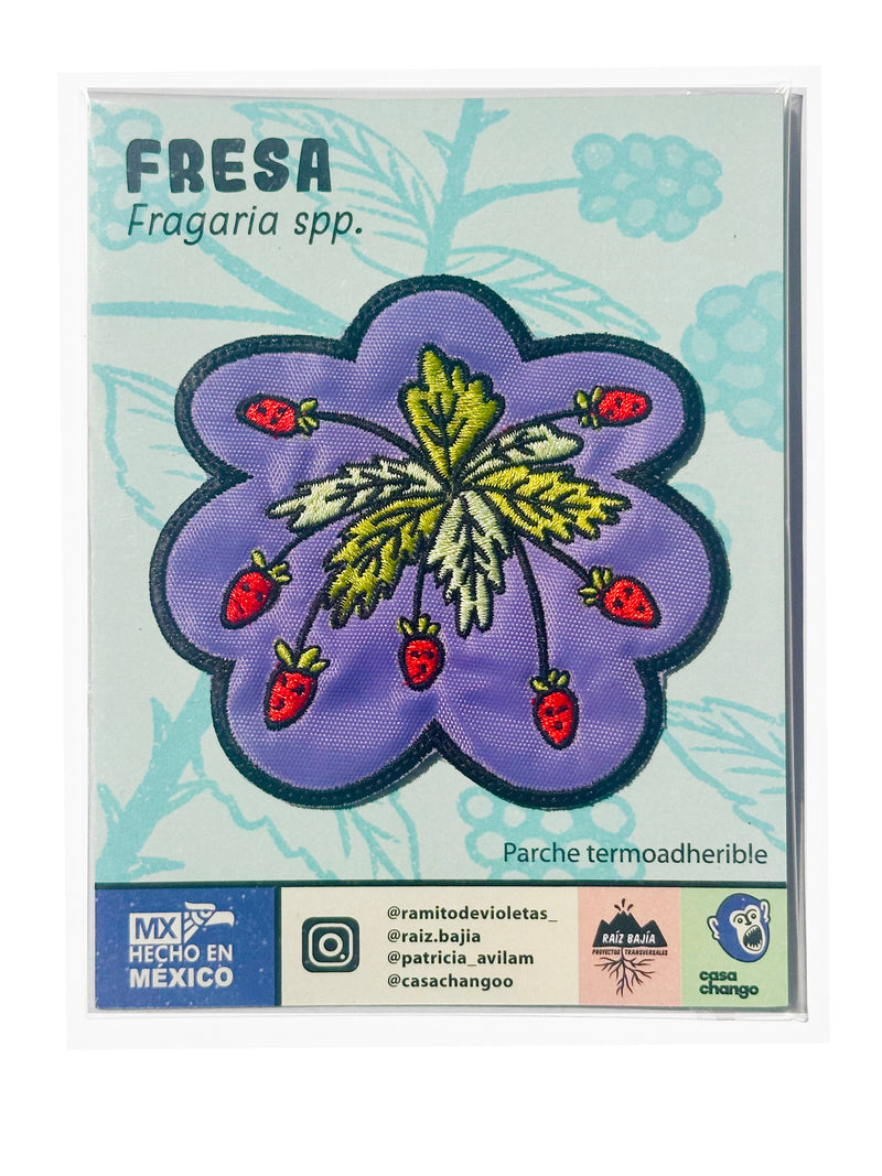 Parche termoadherible "FRESA"
