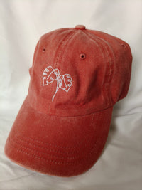Gorra monsteras bordadas