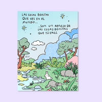 Print "Bonito mundo"
