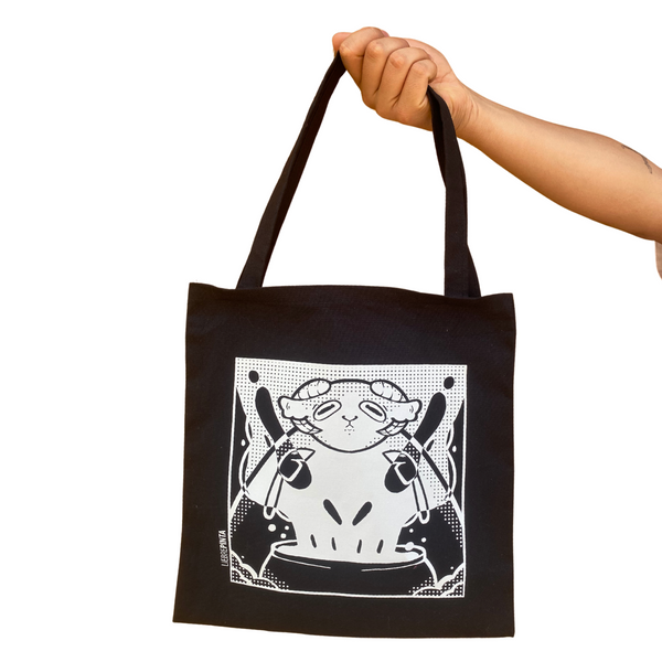 Tote bag Black Phillip