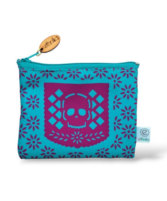 Monedero papel picado