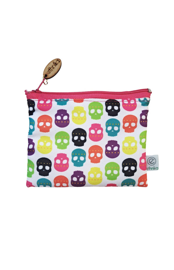 Monedero Calaveras mini