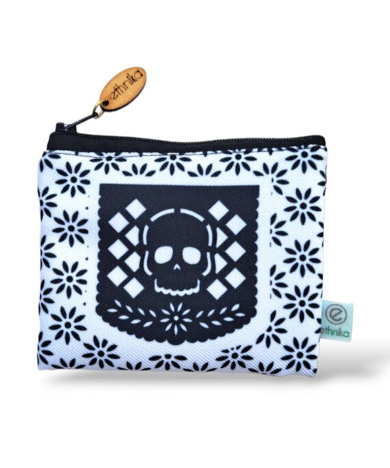 Monedero papel picado