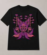 Playera  murcielago magueyero Yukayolo