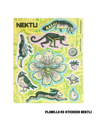 Planilla de stickers "NEKTLI"