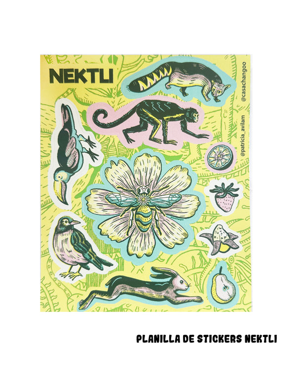 Planilla de stickers 