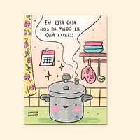 Print "Olla express"