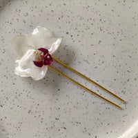 Orquidea horquilla para cabello