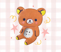 Pipa Osito Rilakkuma con Clutch