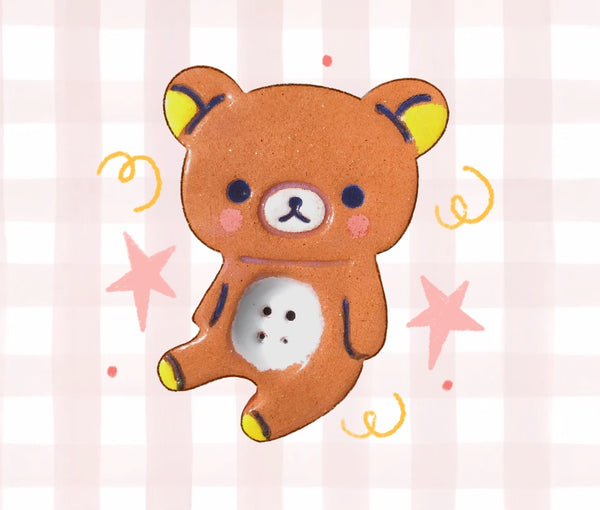 Pipa Osito Rilakkuma con Clutch
