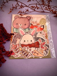 Paquete de Stickers animalitos del bosque